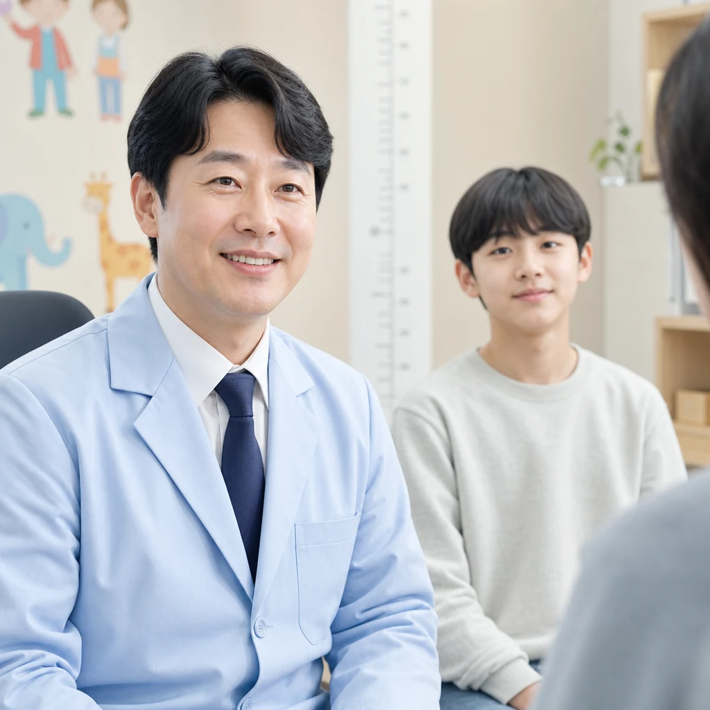 전주 성장호르몬치료 성장호르몬 치료 중단 기준은 어떻게 되나요?